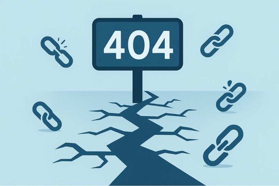 Broken Links and 404 Errors