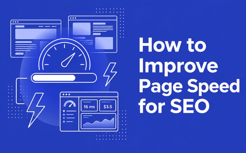 how to improve page speed for SEO